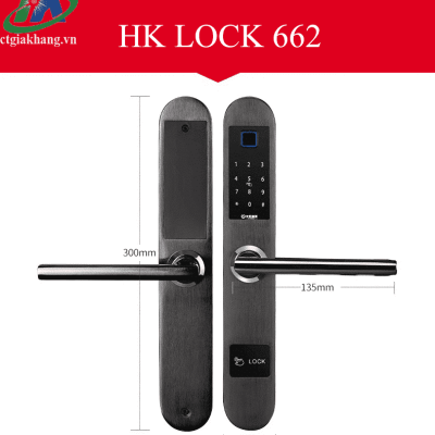 KHÓA CỬA NHÔM HK LOCK 662
