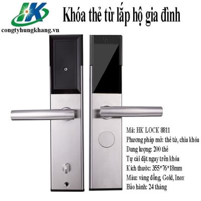 Khóa thẻ từ chung cư hộ gia đình