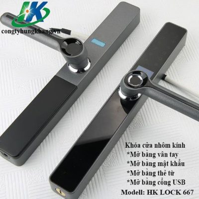 Khóa cửa kính khung nhôm