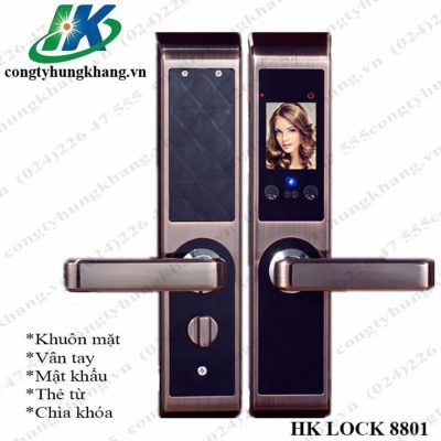 Khóa cửa nhận diện khuôn mặt nhập khẩu