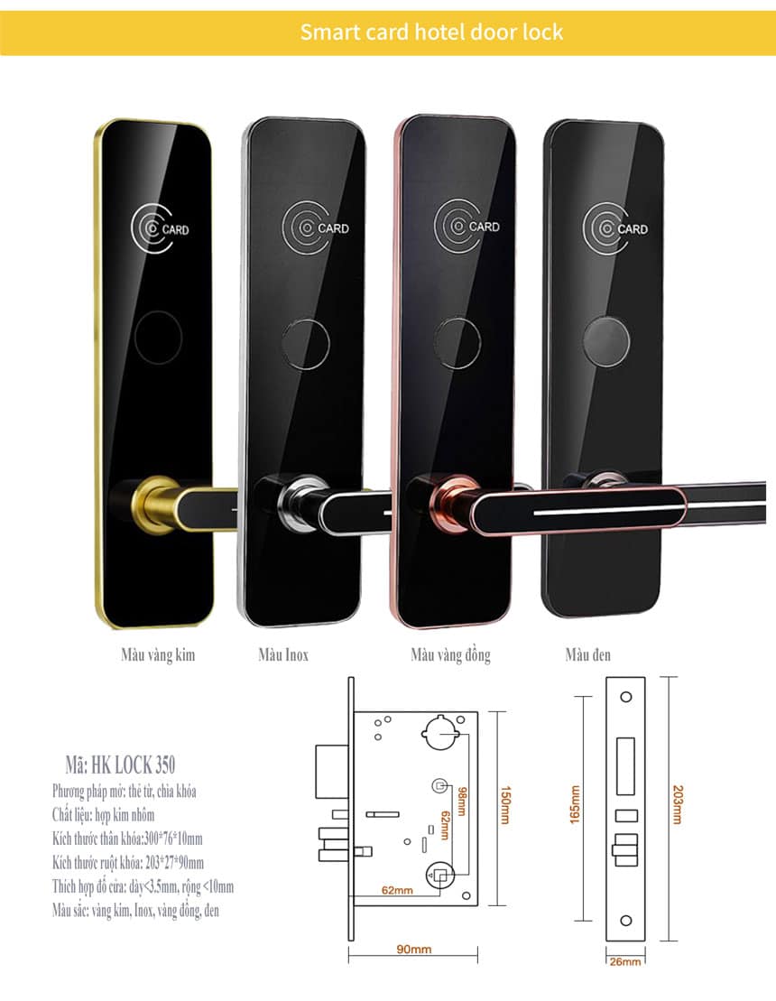 khoa the tu cho khach san cho nha nghi hk lock 350