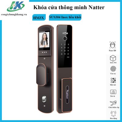 Khóa cửa Natter 2858 thông minh